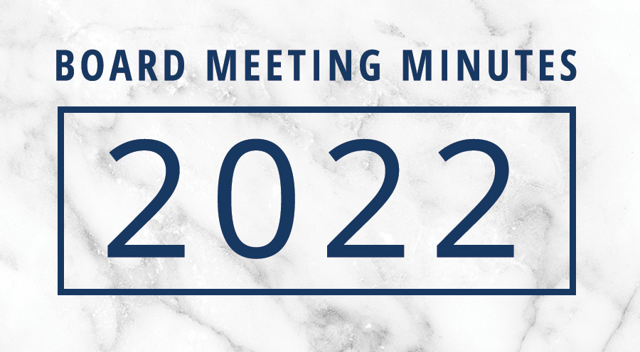 Board Meeting Minutes-2022